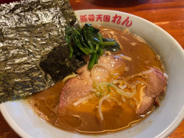 「豚骨天国」@豚骨らーめん れんの写真