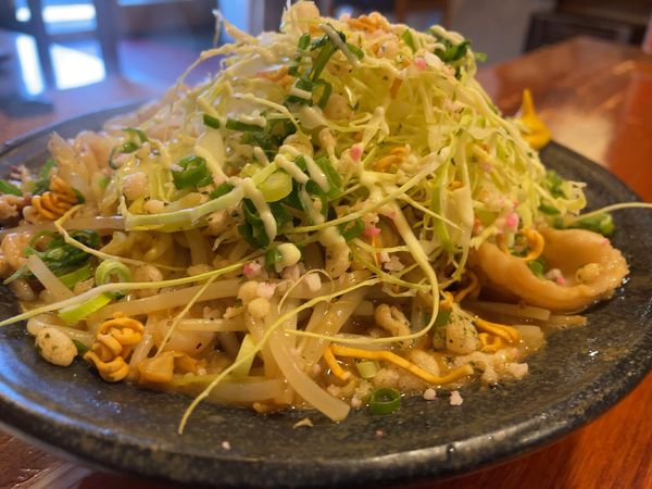 「海鮮ソースちゃんぽん玉子なし」@豚骨らーめん れんの写真