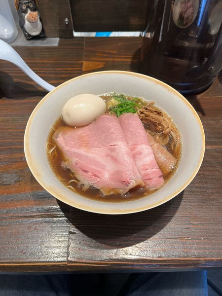 「特製醤油そば」@大磯 海そばの写真