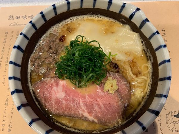 「みそらーめん」@熱田味噌拉麺ぶりゆの写真