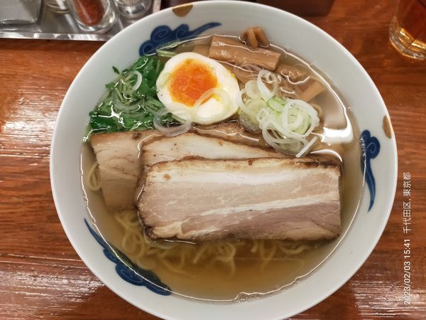 「和風焼豚柳麺」@麺屋ひょっとこの写真