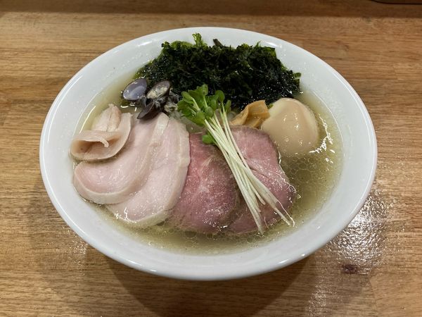 「特製しじみ蕎麦・塩」@しじみ中華蕎麦 イツ花の写真