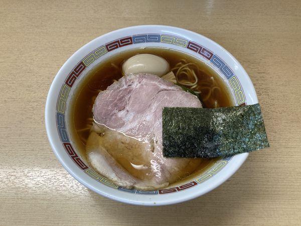 「濃口煮干鰮味玉らーめん」@煮干鰮らーめん 圓の写真