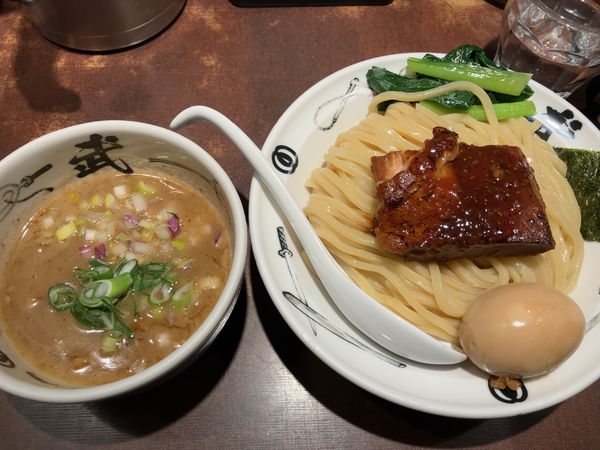 「濃厚武仁つけ麺　1330円　大盛」@麺屋武蔵 武仁の写真