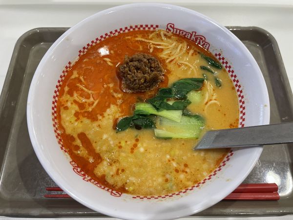 「担々麺　￥５５０」@スガキヤ イオンモール大髙店の写真