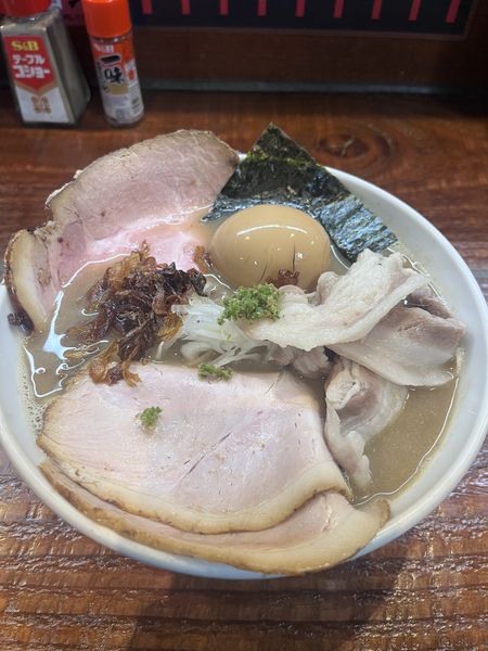 「立川スペシャル　濁りゼロ」@元祖一条流がんこラーメン たま館分店の写真
