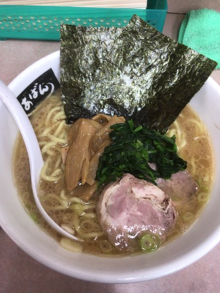 「ラーメン」@横浜ラーメン あばん 上尾西口駅前店の写真