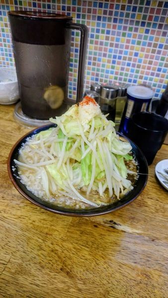 「燕三郎ラーメン」@中華蕎麦 丸め 東久留米店の写真