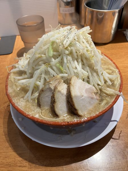「大ラーメン　ヤサイマシ」@らーめん バリ男 大森店の写真