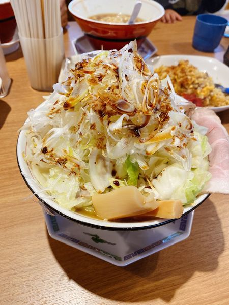 「こく煮干し＋野菜」@中華そば 壇 吉敷店の写真