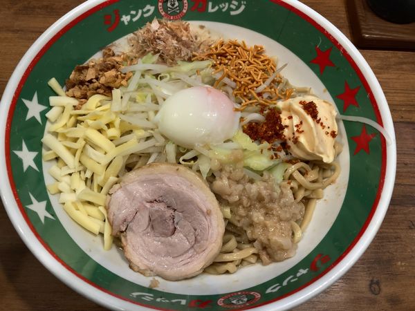 「まぜそば」@ジャンクガレッジ 大宮2号店の写真