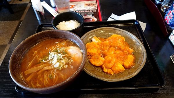 「週かわりランチ　みそラーメン」@五味八珍 東新田店の写真