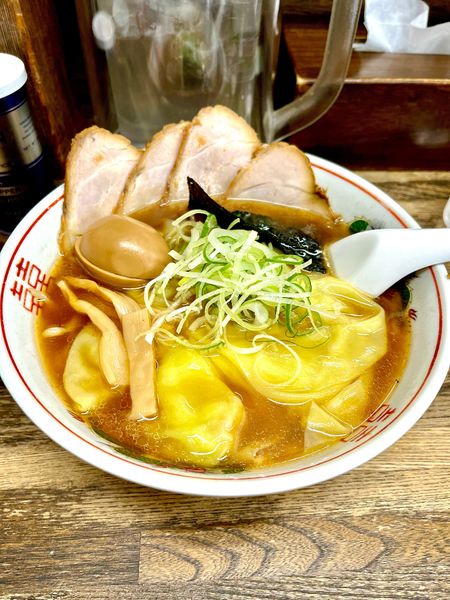 「チャーシューワンタン麺【TP】味玉」@支那そば はせべの写真