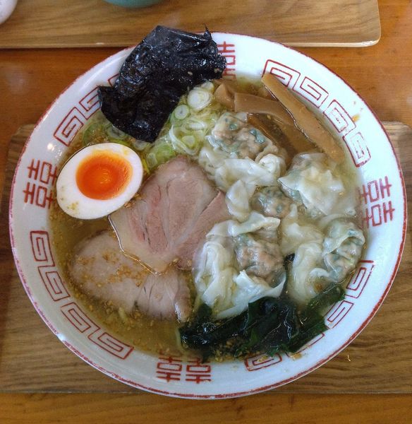 「ワンタンメン(塩) 850円」@ラーメンハウスSADAの写真