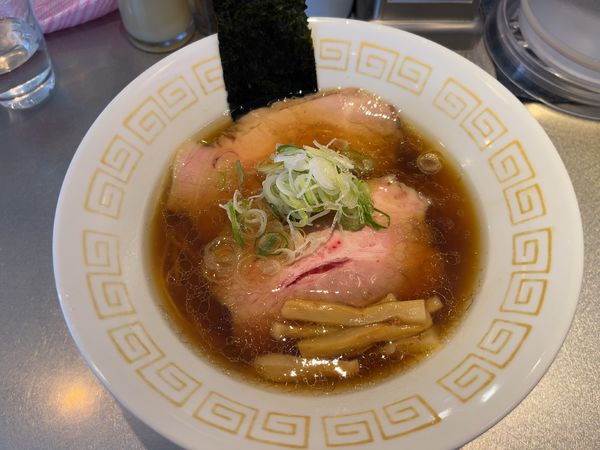 「追い節中華そば（黒だし）」@麺や くろえもんの写真