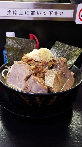 「豚Wラーメン【塩】限定カレーとライス🍚」@僕との麺の写真