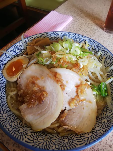 「背脂次郎蕎麦」@麺処 かつ善の写真