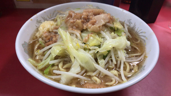 「ぶた5枚入 小ラーメン　850円」@ラーメン二郎 環七一之江店の写真