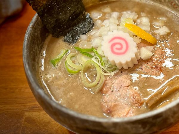 「魚介豚骨らーめん」@豚骨らーめん れんの写真