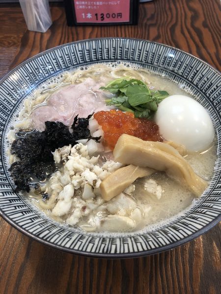 「特製真鯛の荒焚き潮SOBA」@拉麺 イチバノナカの写真