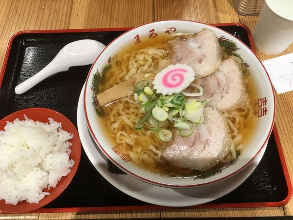「【老麺まるや】喜多方ラーメン」@日本橋ふくしま館 MIDETTE ミデッテの写真