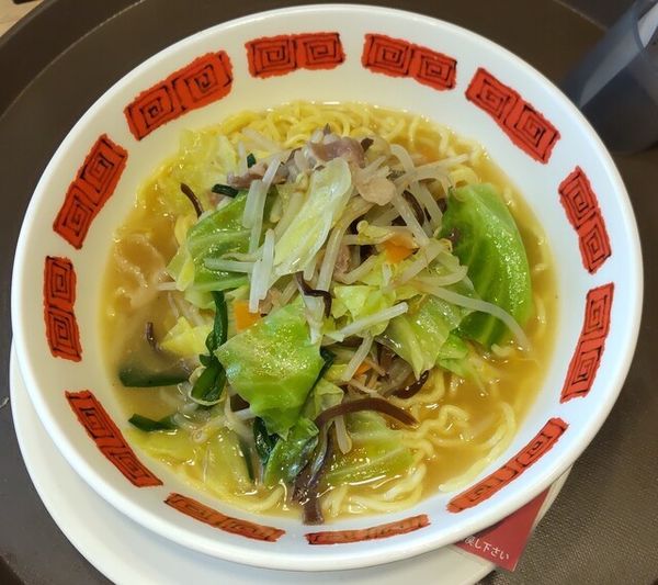 「野菜たっぷりタンメン692円」@バーミヤン 山形桧町店の写真