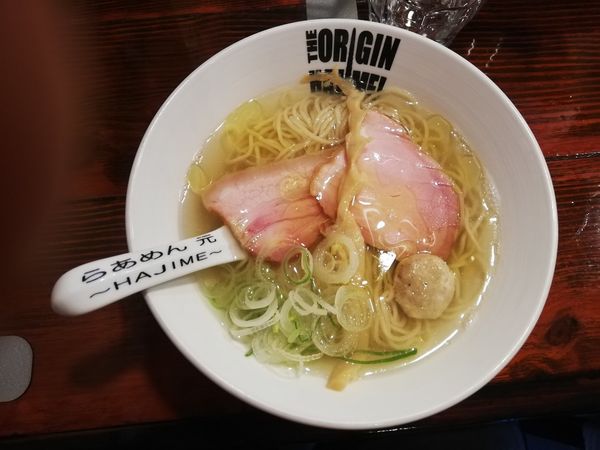 「塩らあめん」@らあめん元の写真