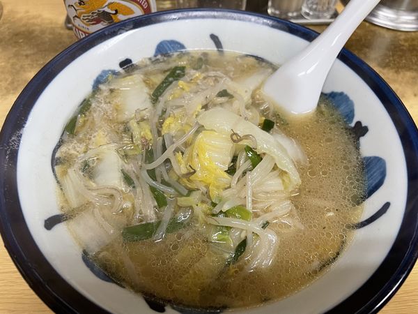 「タンメン、メンマ、ラガー」@三幸苑 金沢店の写真