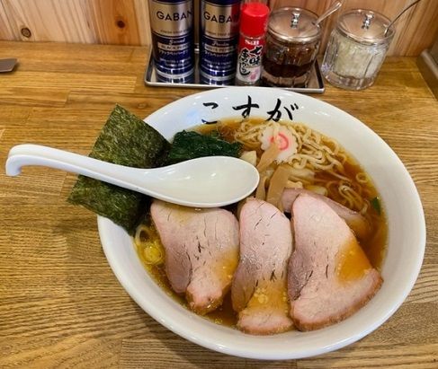 「ワンタン麺　1,050円。」@白河中華そば こすがの写真