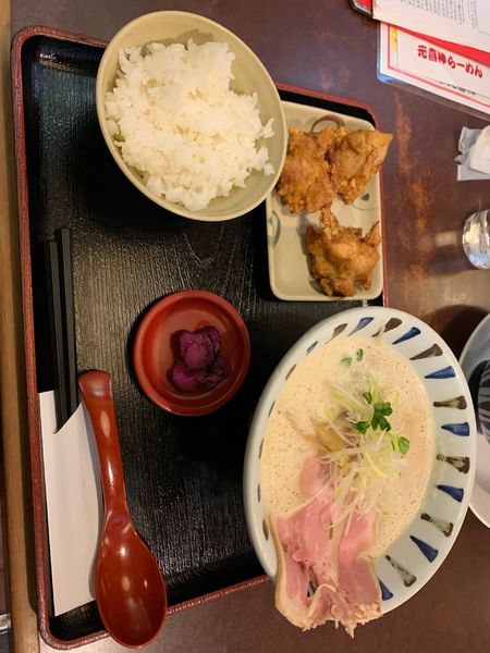 「鶏白湯ラーメン」@ら～めん 元喜神 奈良店の写真