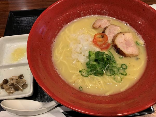 「鶏煮干しらぁめん 塩」@麺や いま村の写真