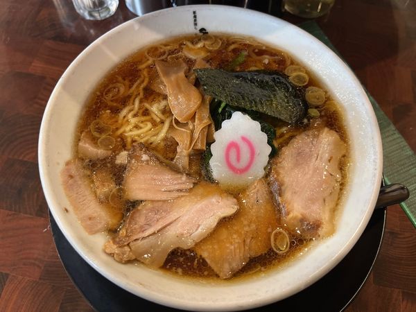 「生姜醤油ラーメン　麺硬め　750円」@新潟長岡らーめん みずさわ 東川口店の写真