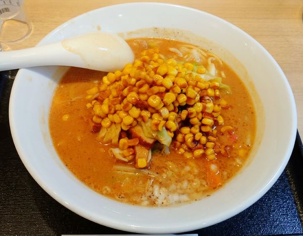 「北海道どっさりコーンみそ（940円）」@長崎ちゃんぽん リンガーハット 大森店の写真