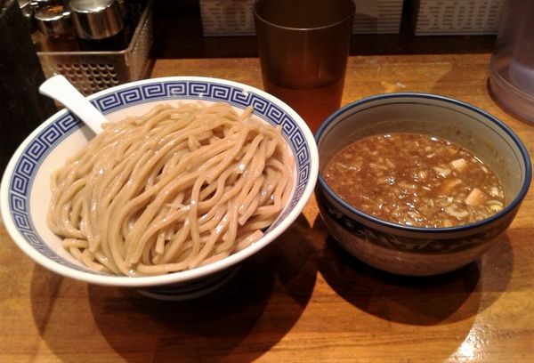 「濃厚つけ麺特盛(1000円)」@めいげんその写真