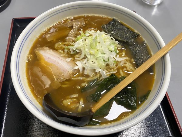 「カレーラーメン（辛口）800円」@つかさ苑の写真