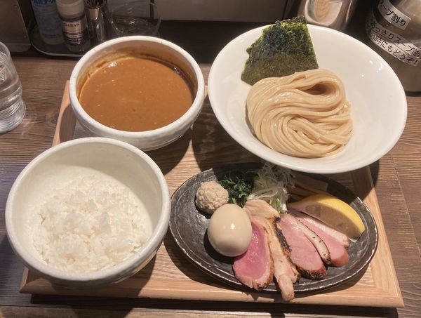「【限定】特製 鴨カレーつけめん」@鴨出汁中華蕎麦 麺屋yoshikiの写真