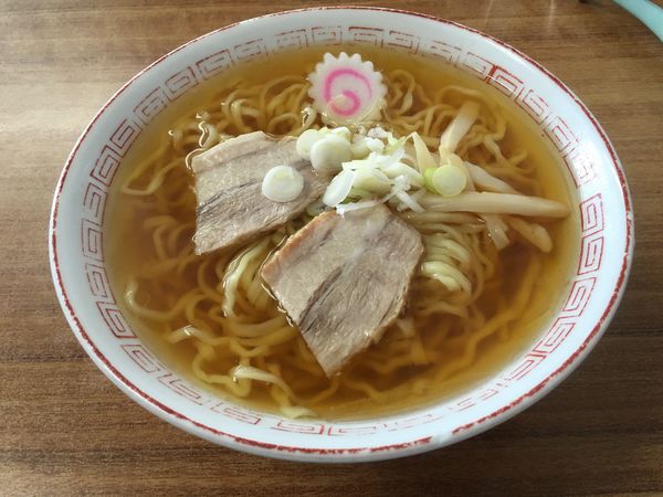 「中華そば(細麺)」@食堂なまえの写真