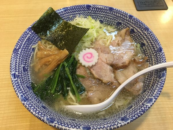 「塩中華そば」@かみの屋の写真