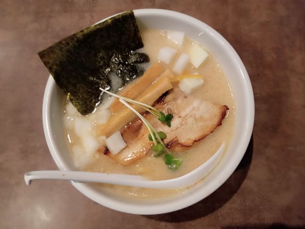 「濃厚ホタテそば」@NOODLE VOICEの写真