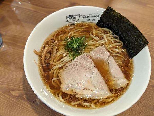 「鶏醤油そば」@ANTI NOODLEの写真