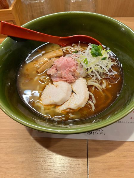 「焼きアゴだし塩」@焼きあご塩らー麺 たかはし 大船店の写真