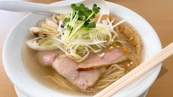 「鴨だし焼きネギ塩」@noodleshop  arakawaの写真