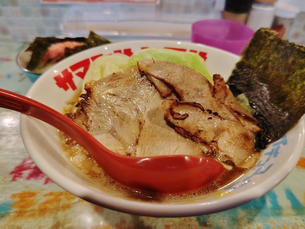 「朝ラー（太麺）６００円＆ノリ明太１５０円」@ハイデン.コッコFACTORYサマンサ・タマサの写真