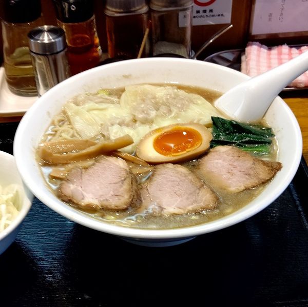 「いぶきそば (中)＋長ねぎ」@中華そば 一颯の写真