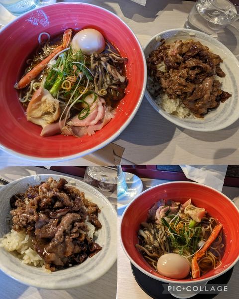 「【周年限定】8周年SOBA＋エシレバターライスの神戸牛丼」@柳麺 呉田-goden-の写真