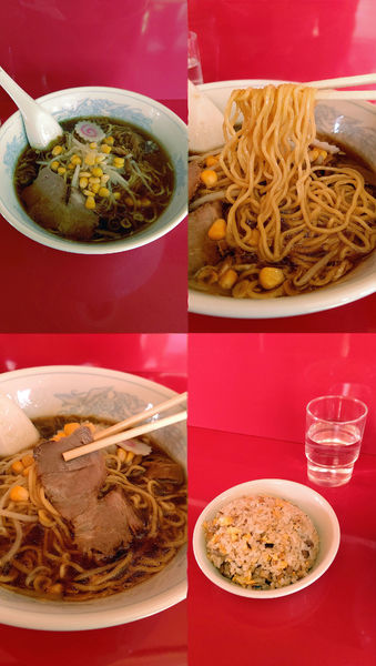 「『ラーメン(しょう油)半チャン(¥1000)』」@メルシーの写真