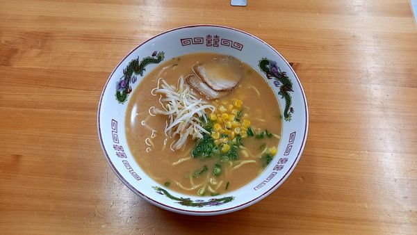 「みそラーメン」@はまだラーメン しまね海洋館店の写真