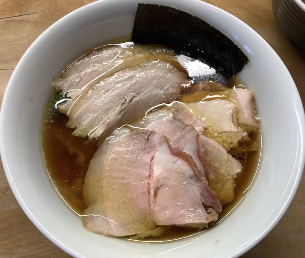 「叉焼中華そば」@白河手打中華そば  一番いちばんの写真