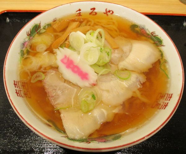 「＜老麺まるや＞喜多方ラーメン　830円」@日本橋ふくしま館 MIDETTE ミデッテの写真