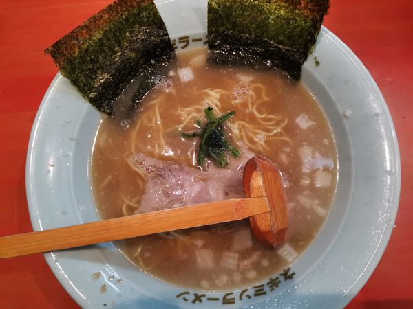 「モーニングサービスラーメン」@ラーメンショップ椿 春日部南桜井店の写真
